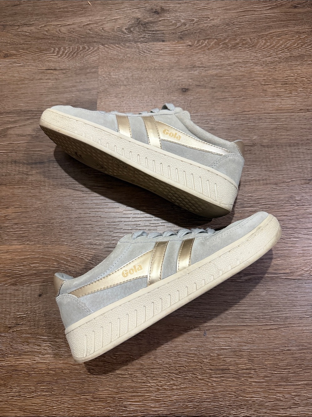 Gola Classics Women's Grandslam Pearl Sneakers - Size 7 - Picture 7 of 10